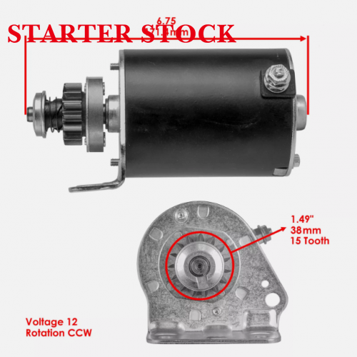 MIA13038 15 teeth Steel GeaStarter for John Deere E120 E130 E140 E150 E160 E170picture4