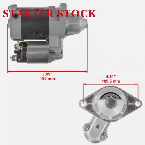 18 20 22 Hp 21163-2147 18012Starter for Kawasaki FD501D FD620D FD661Dpicture2