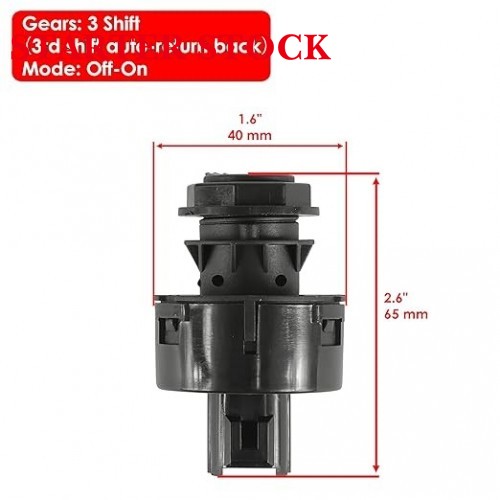 Starterstock Ignition Switch for Arctic Cat HDX/Super Duty Diesel Series 2015-2017 0430-040picture2