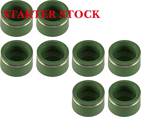 Starterstock Intake or Exhaust Valve Stem Seal Compatible with Arctic Cat ZR 9000 2014-2016 QTY 8