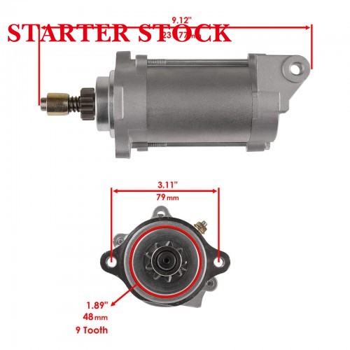 515-176-754 410-5241119496 Starter Motor for LYNX SKI-DOO SKIDOO Snowmobiles Adventure BoonDocker Ranger GSX MX Z Renegadepicture6