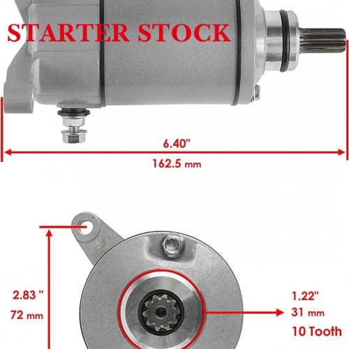 410-54046 18808 SA-102 SA-103 495747 49-5747 2-2765-MTStarter for Suzuki Atv Lt160 Ltf160 Lt230 Ltf230 Ltf250 Ltz250 Quadrunnerpicture5