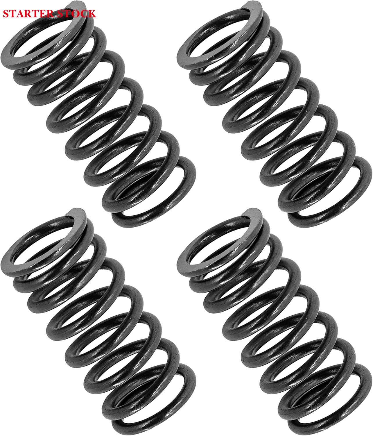 Starterstock 4x Intake or Exhaust Valve Spring compatible with Arctic Cat ZR 9000 2014 2015 2016