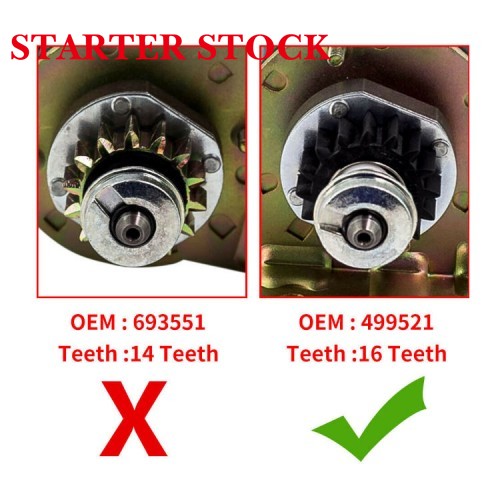 22-5742 394805 693054 497594 497595 Sm01965 390838 497594 497595 57Starter for Briggs & Stratton42picture3