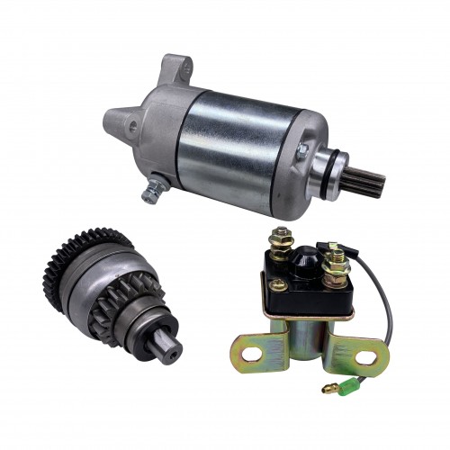 500 1996-2002 TRAILBOSS 325 325cc 3084981 3090188 18645Starter Drive & Relay Solenoid for Polaris Sportsman