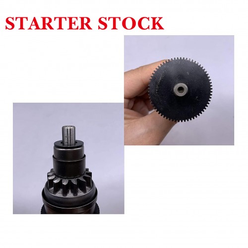 47cc 49cc 50cc Scooter Moped Chinese ATVStarter Motor and Drive Bendix Fit GY6picture3