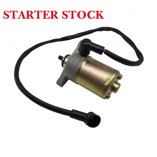 47cc 49cc 50cc Scooter Moped Chinese ATVStarter Motor and Drive Bendix Fit GY6picture5