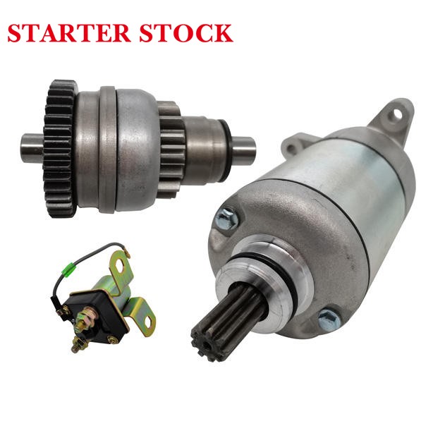 2001 2002 Polaris Oem 3084981 3090188Starter Drive and Relay Solenoid for Polaris Sportsman 500 1996 1997 1998 1999 2000
