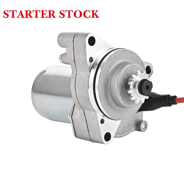 Bike Buggy Taotao ATVs Pit Bike Dune Buggy3 Bolt Starter Motor with Line for 50CC 70CC 90CC 110CC 125CC ATV Quad Go Kart Dirt