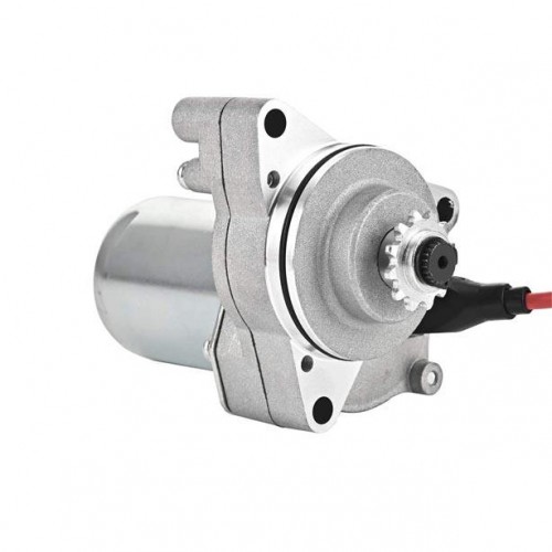 Bike Buggy Taotao ATVs Pit Bike Dune Buggy3 Bolt Starter Motor with Line for 50CC 70CC 90CC 110CC 125CC ATV Quad Go Kart Dirt