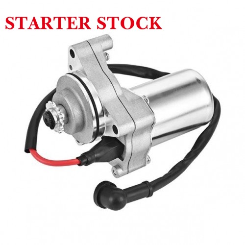 Bike Buggy Taotao ATVs Pit Bike Dune Buggy3 Bolt Starter Motor with Line for 50CC 70CC 90CC 110CC 125CC ATV Quad Go Kart Dirtpicture2