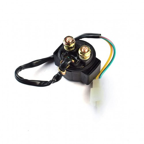Scooter Dirt Bikes Moped Go Kart 4 Wheelers9 Teeth Starter Motor Starter Relay Solenoid for GY6 4-Stroke Engine 125cc 150cc ATV