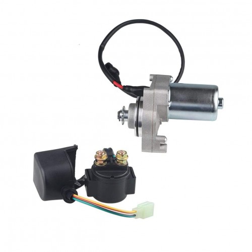 Wheeler Chinese Pit Dirt Bike 4 WheelersStarter for Tao Tao 125cc 110cc-50cc with Relay Atv Coolster Motor Coolster Four 4