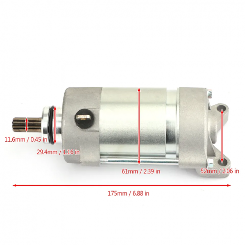 FJR1300 a 1298cc 2001-20175JW-81890-00 1MC-81890-00 9-Spline Starter Motor Engine Starting for Yamaha