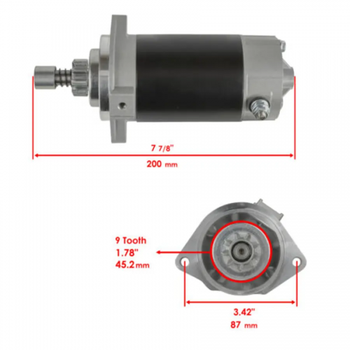 50-853805T03 Suzuki 31100-94400 Nissan Tohatsu 3C8-76010-1Starter Motor for Johnson Evinrude Omc 5040786 Mercury Mariner