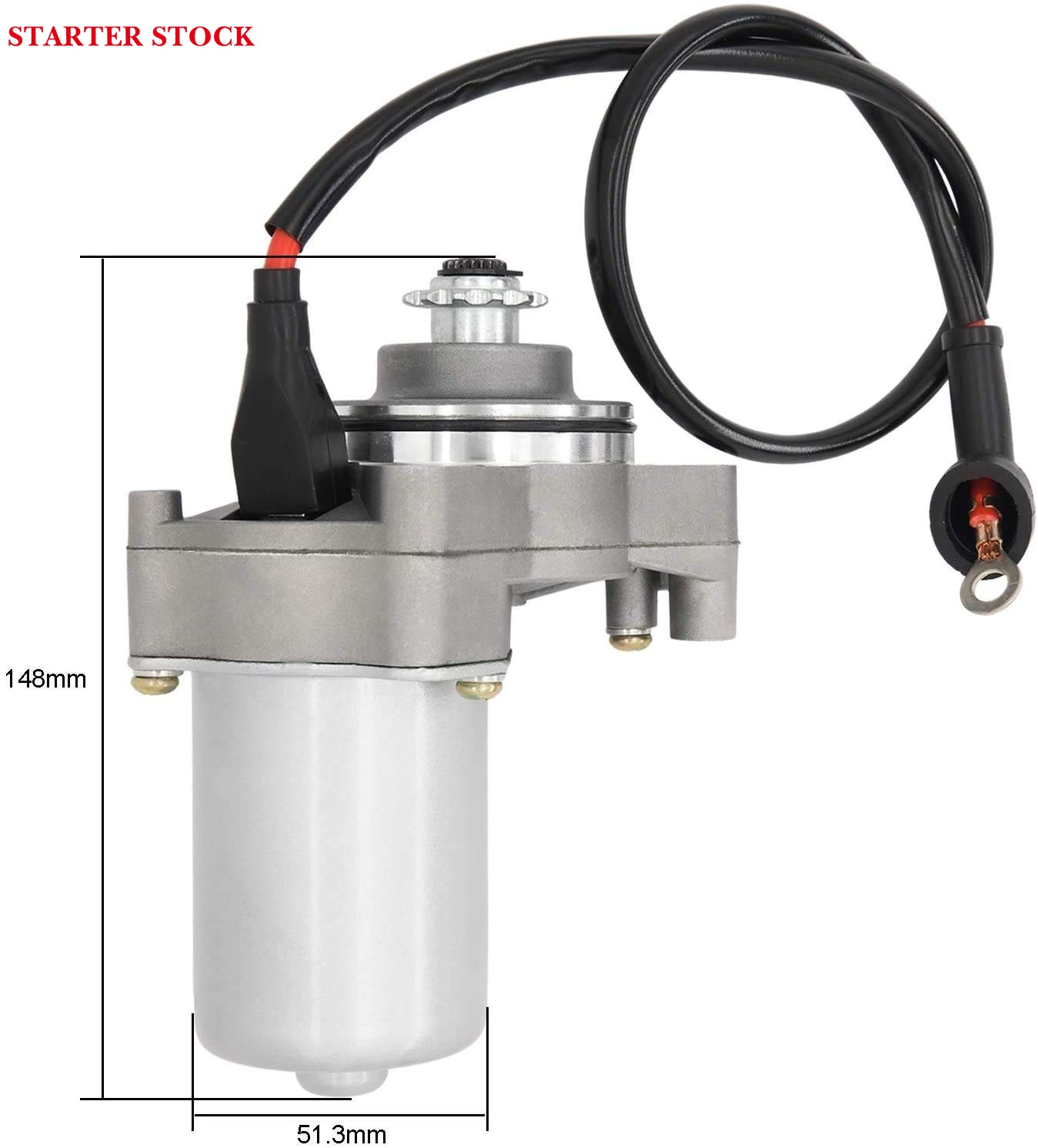 Motorcycle Engine 110ccStarter Motor for 125cc 110cc 100cc 90 Cc 70cc 50cc ATV Dirt Bike Pit Bike