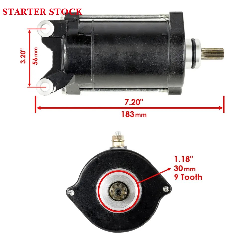 LST1200 18421N 63M-81800-00 63M-81800-00-00Starter Motor for YAMAHA PWC GP1200 GP1300 GP800 RA1100 SPRTBOAT EXS1200