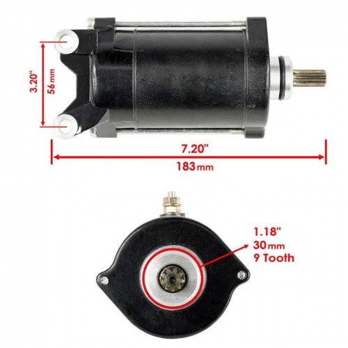 LST1200 18421N 63M-81800-00 63M-81800-00-00Starter Motor for YAMAHA PWC GP1200 GP1300 GP800 RA1100 SPRTBOAT EXS1200