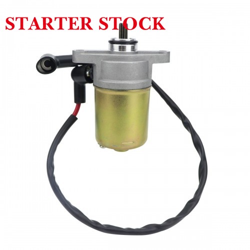Go Karts TAOTAO SUNL ROKETA TANK BAJA10 Teeth Starter Motor for GY6 49cc 50cc Scooter 139QMB Moped ATVpicture3
