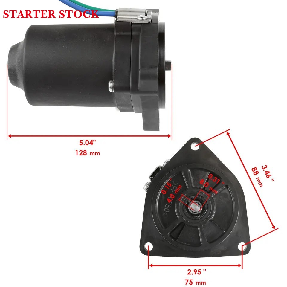 F150JB 2016-2018 63P-43880-01-00 63P-43880-10-00 63P-43880-11-00 430TRM0111 Tilt Trim Motor for Yamaha F150JA 2013-2015, -22162