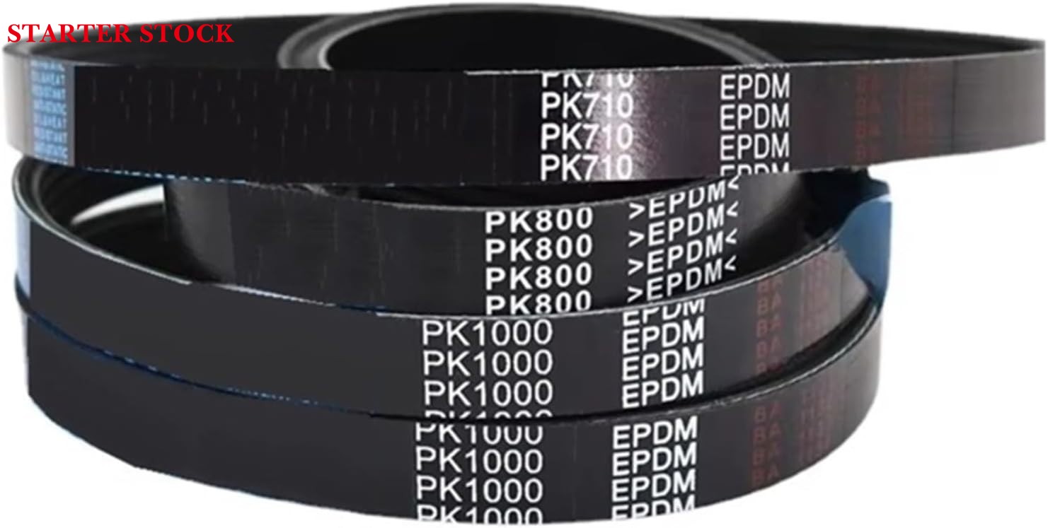 V-Belt 5PK1800 5PK1805 5PK1810 5PK1645 5PK1650 5PK771 Rubber Multi-ribbed Belt Transmission Belt(5PK771)