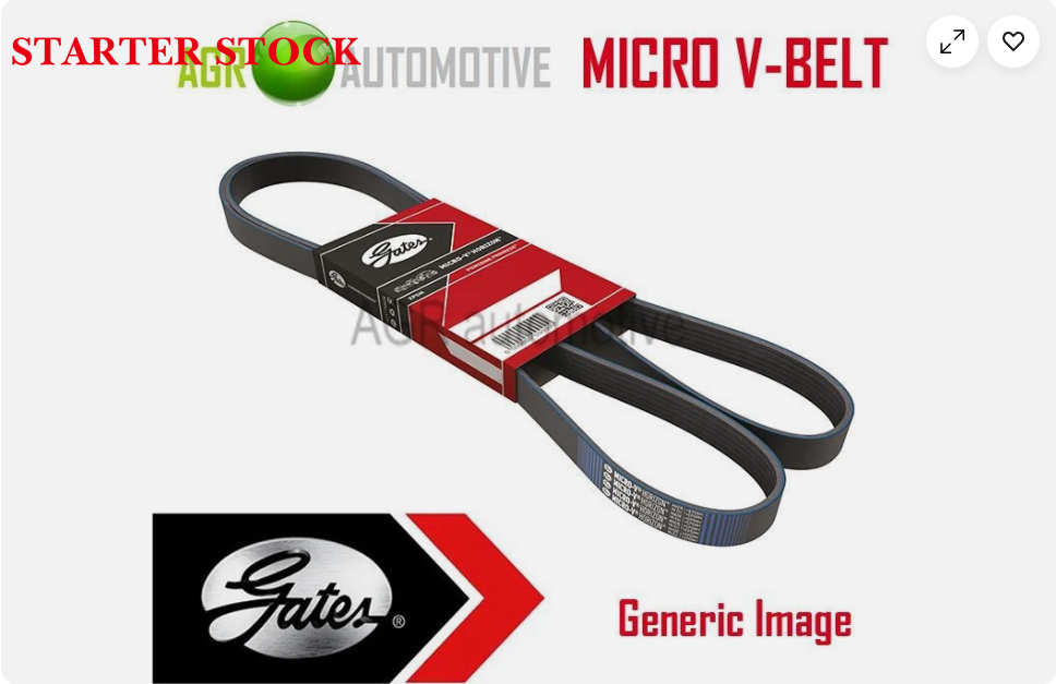 GATES MICRO-V MULTI-RIBBED BELT OE QUALITY REPLACE 7DPK1560