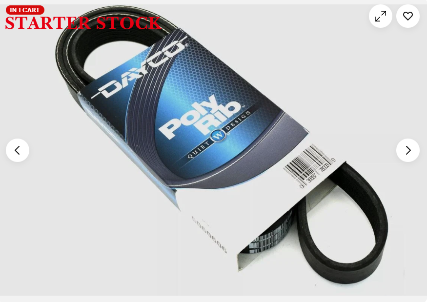 Dayco 7PK2215 Drive Belt for Nissan Navara D40 & Pathfinder R51 4.0L V6