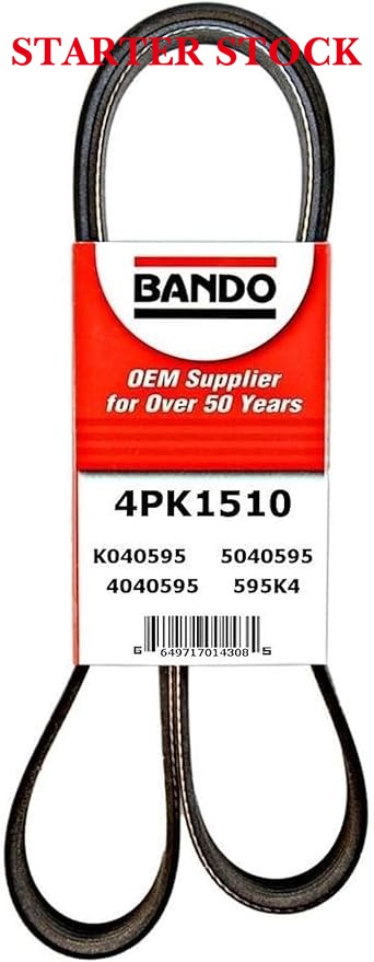 Bando USA 4PK1510 OEM Quality Serpentine Belt