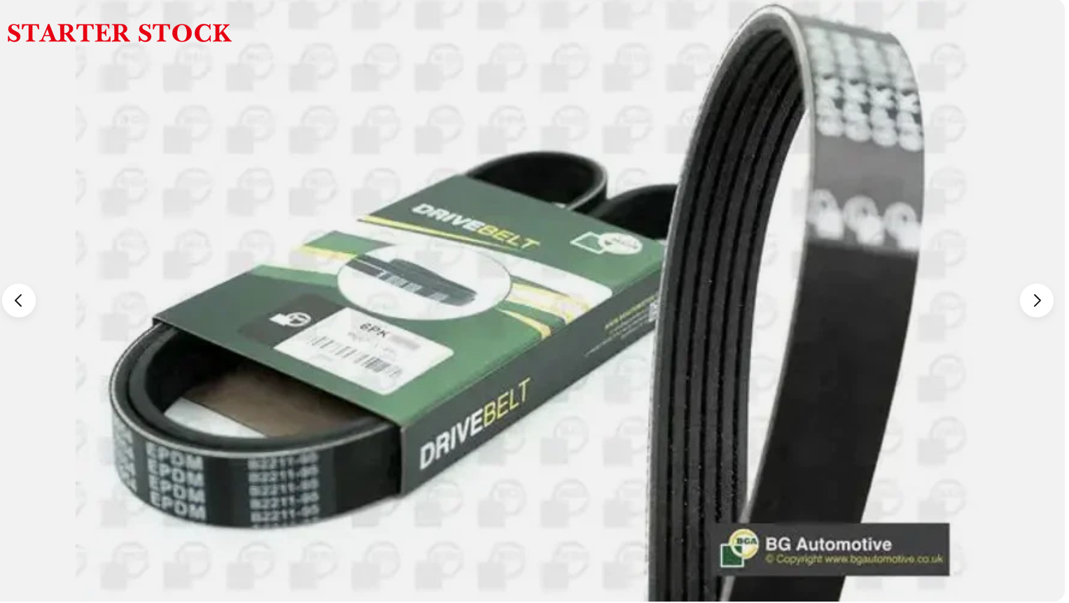 Multi-ribbed V-belt 6PK1249E BGA for FORD VOLVO