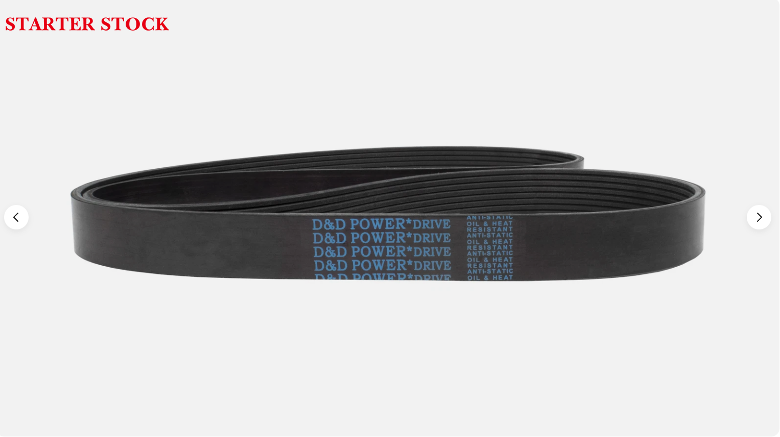 D&D 4PK760 Replacement Belt fits METRIC STANDARD