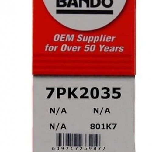 ban.do 7PK2035 OEM Quality Serpentine Belt