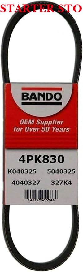 Bando USA 4PK830 OEM Quality Serpentine Belt