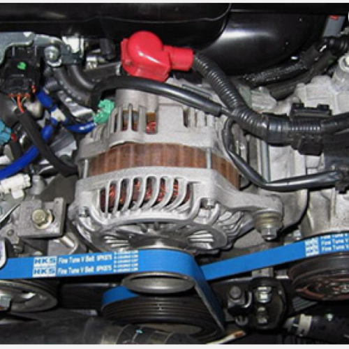 Cinta transportadora V de HKS Fine Tune, modelo 7PK1070, para aplicaciones automotrices