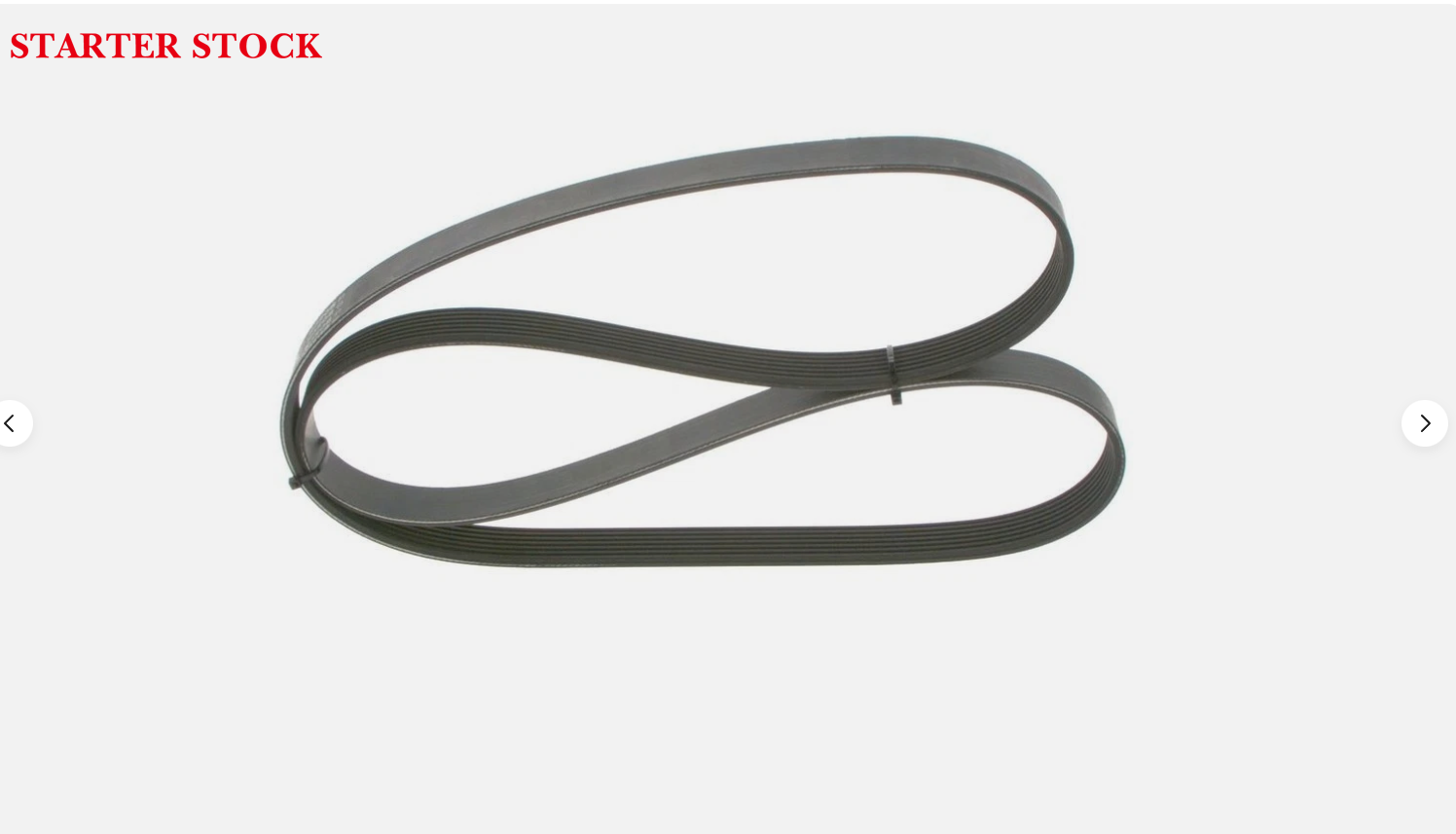 Land Rover Discovery BOSCH Serpentine Belt Drive V-Ribbed 7PK1575 2.5L 1990-