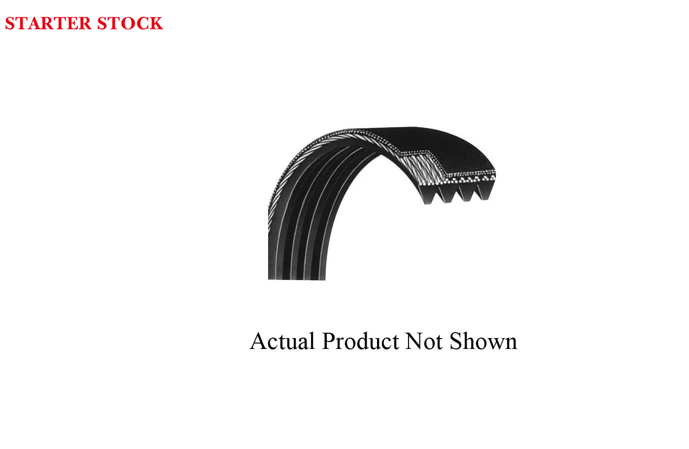 Bando Rib Ace 7PK1155 Automotive Serpentine V-Ribbed Belt, PK Section, 0.98 in W Top, 1155 mm L Outside, 0.175 in THK, Rubber