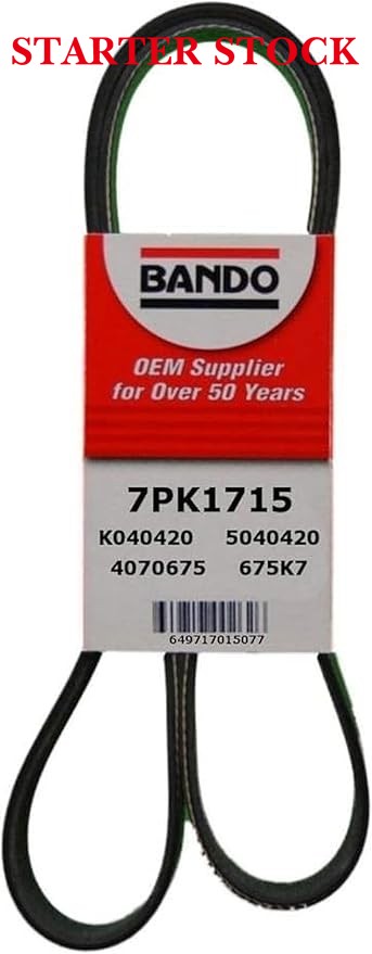 ban.do 7PK1715 OEM Quality Serpentine Belt Brand: Bando USA