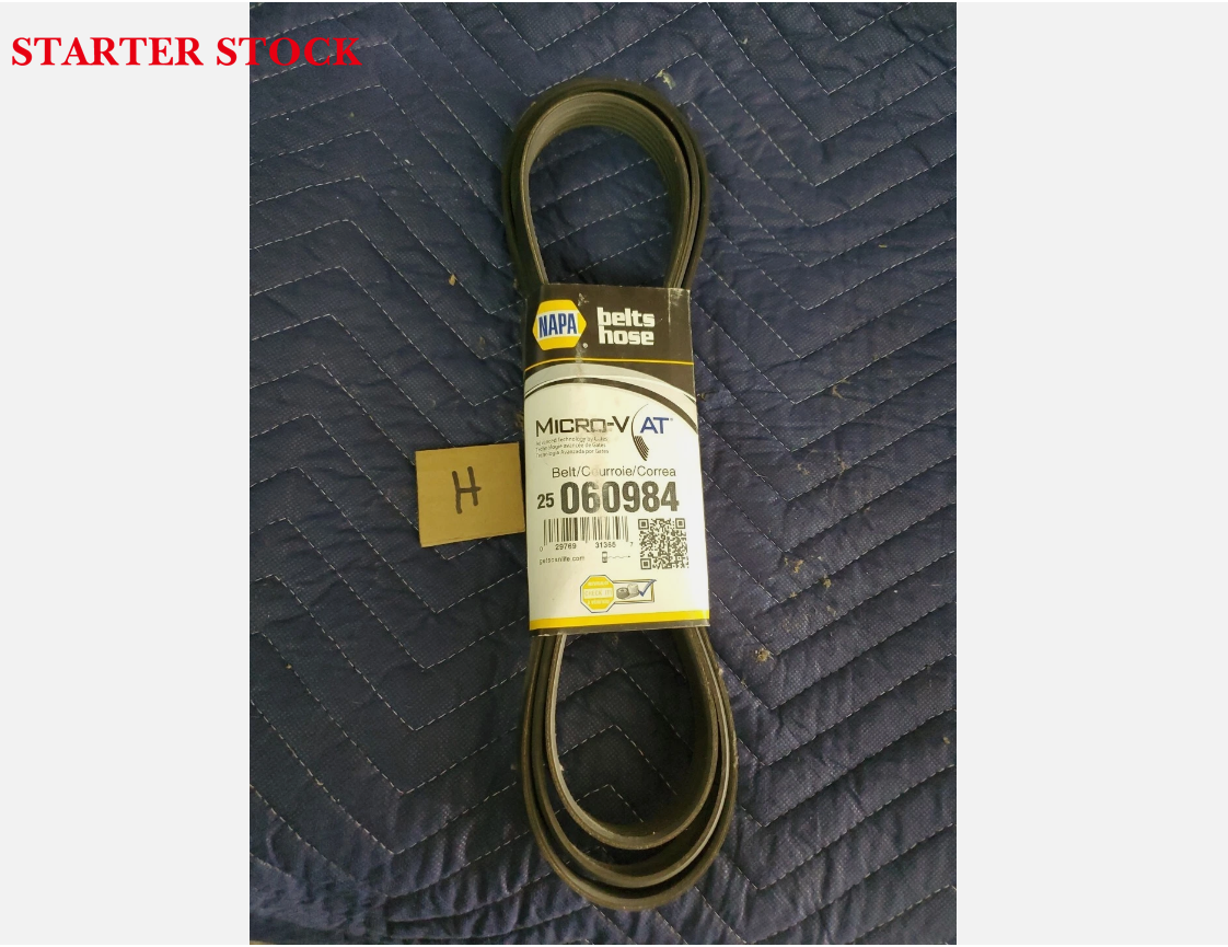 6PK2500 EPDM Serpentine Belt K060984,060984,25060984