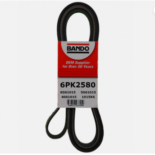 Cinta de transmisión accesoria Bando 6PK2580 para motores – Almacenes (5808)