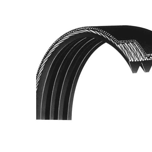 Bando Rib Ace 6PK1460 Automotive Serpentine V-Ribbed Belt, PK Section, 0.84 in W Top, 1460 mm L Outside, 0.175 in THK, Rubber