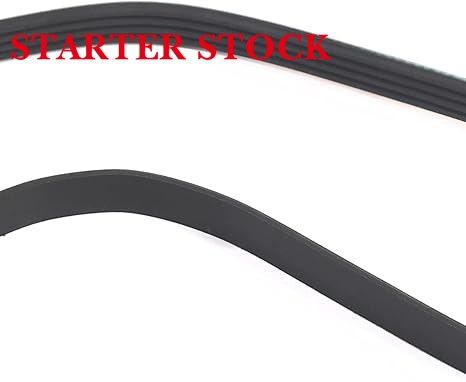 EPDM Serpentine Belt 4PK1100 Compatible with Suzuki, for Toyota - 2001-2006 Grand Vitara XL7 Vitara, 1991-1997 Paseo Tercel T100 Tacoma