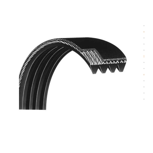 Cinta serpenteada automotriz Bando Rib Ace 4PK580, con nervaduras en forma de V; sección de tipo PK, con una anchura superior de 0,56 pulgadas, una longitud exterior de 580 mm y un espesor de 0,175 pulgadas; material: caucho