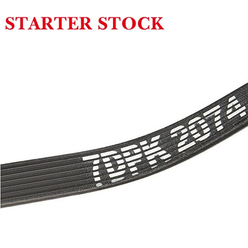 Engine Water PUM Engine Serpentine Drive Belt 7DPK2074 Fit for Touareg 3.2L 2004-2006 Durablepicture2