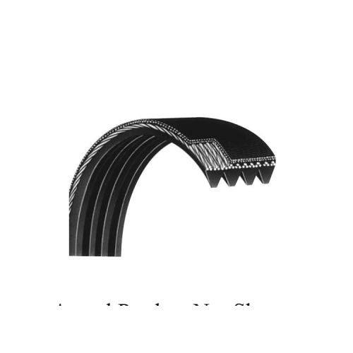 Bando Rib Ace 5PK1405 Automotive Serpentine V-Ribbed Belt, PK Section, 0.7 in W Top, 1405 mm L Outside, 0.175 in THK, Rubber