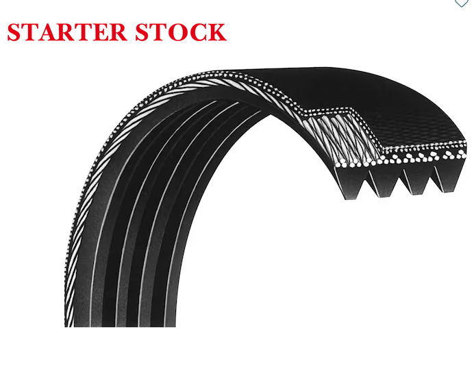 Auto Serpentine Belt, 4Pk1125