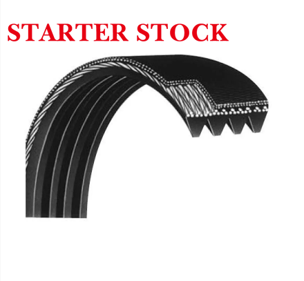 Bando Rib Ace 4PK860 Automotive Serpentine V-Ribbed Belt, PK Section, 0.56 in W Top, 860 mm L Outside, 0.175 in THK, Rubber