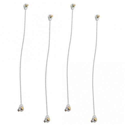 4PK 746-0968 Deck Lift Cable Replacement for CUB Cadet MTD 946-0968 Rotary 12410 Craftsman Troy-Bilt Ryobi Yard Machines Yard-Man Lawn Mower Tractor