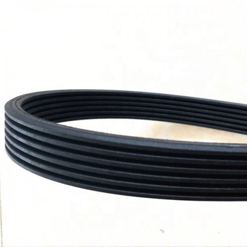 Cinta serpentina china modelo 6DPK1200, con nervaduras en forma de V y excelentes propiedades de elasticidad frente a los impactos, así como resistencia al envejecimiento por calor