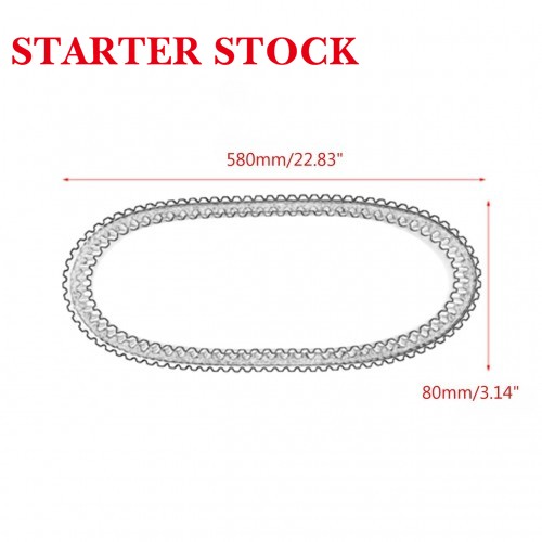 Drive Belt Transmission V-Belt For Yamaha XP530 T-MAX 530 12-16 59C-46241-00 Black Genericpicture2