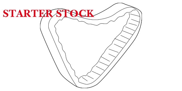 1998-2002 Honda - Belt Balancer Timing (70RU16 Gb-333) (Gates) - Honda (13405-PAA-A03) Genuine OEM Honda Parts & Accessories - 13405paaa03
