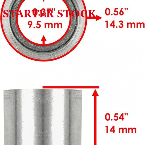 Starterstock Primary Clutch Roller and Bushing Compatible With Polaris Classic 340 500 550 600 700 800picture2
